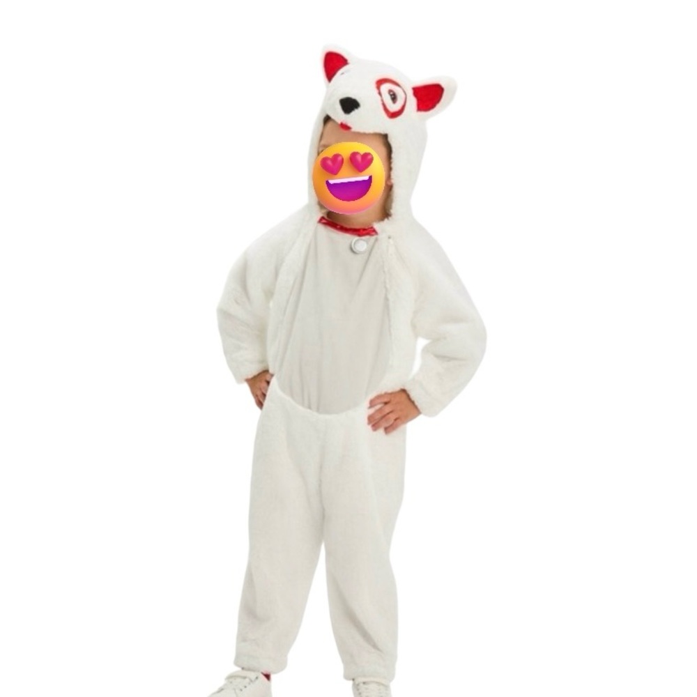 Target Bullseye Dog Toddler Halloween Costume Jumpsuit Hyde & EEK! 18-24 months